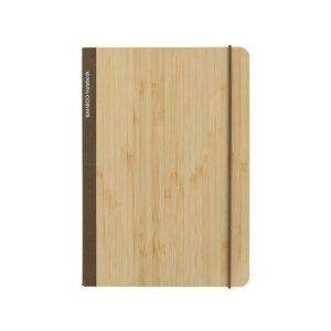 Eco-friendly bamboo notebook, A5 size